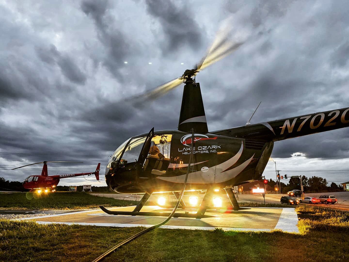 Lake Ozark Helicopters On The Heli Pads